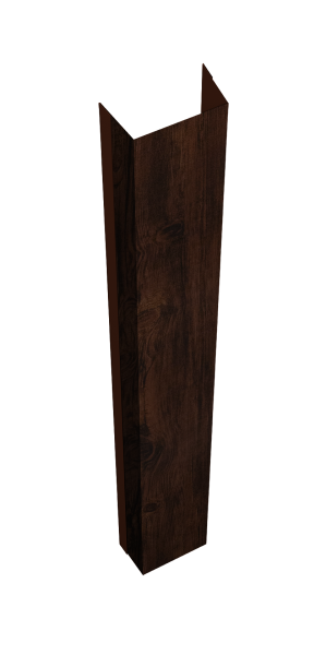 Крепежная планка нижняя Texas 0,45 Print Elite Cherry Wood TwinColor (2м)