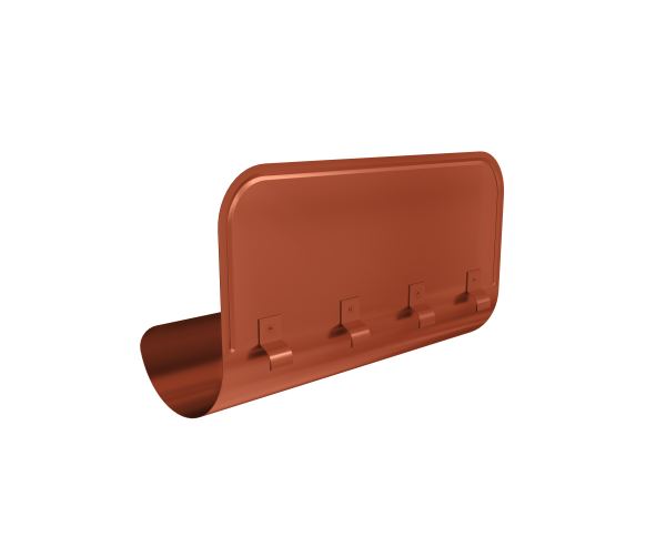Ограничитель перелива GL PU 125/90 RAL 8004 терракота