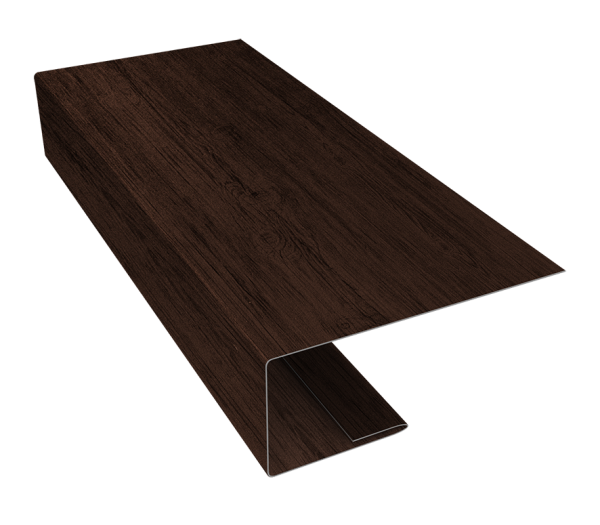 J-Профиль 18мм 0,45 Print-Double Premium Antique Wood (2м)