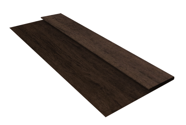 Планка стартовая Блок-Хаус new Grand Line 0,45 Print-Double Premium Antique Wood (2м)