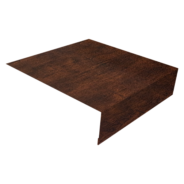 Планка околооконная простая 200х50 0,45 Print Premium Cherry Wood Dark FTC (3м)