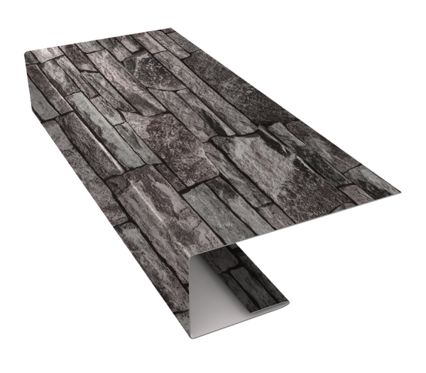 J-Профиль 18мм 0,45 Print Elite Fine Stone TwinColor (2м)