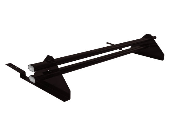 Снегозадержатель трубчатый для композитной черепицы Roman RAL 9005 (1м)
