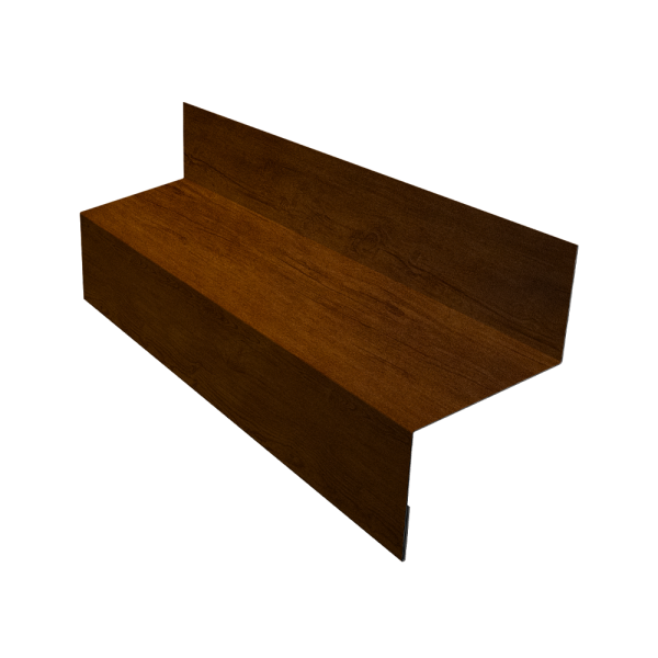 Отлив межэтажный 45 0,4 Print Premium Golden Wood Intense FTC (3м)