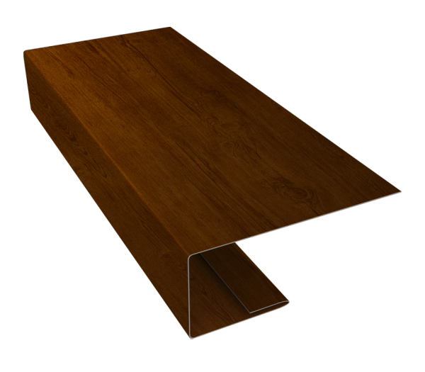J-Профиль 18мм 0,45 Print-Double Premium Golden Wood Intense F (2м)