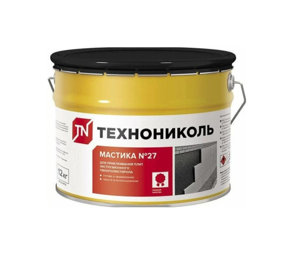 Мастика приклеивающая Технониколь №27 12кг (ведро)