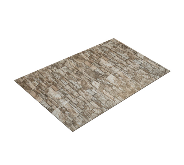 Плоский лист 0,45 Print Elite с пленкой Fine Stone TwinColor