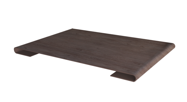 Планка стыковочная 0,45 Print Elite White Wood TwinColor (2м)