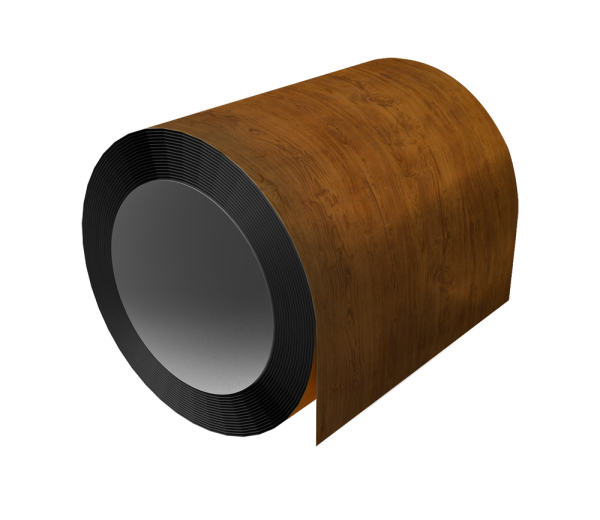 Отмотка 0,45 Print Elite с пленкой Golden Wood TwinColor