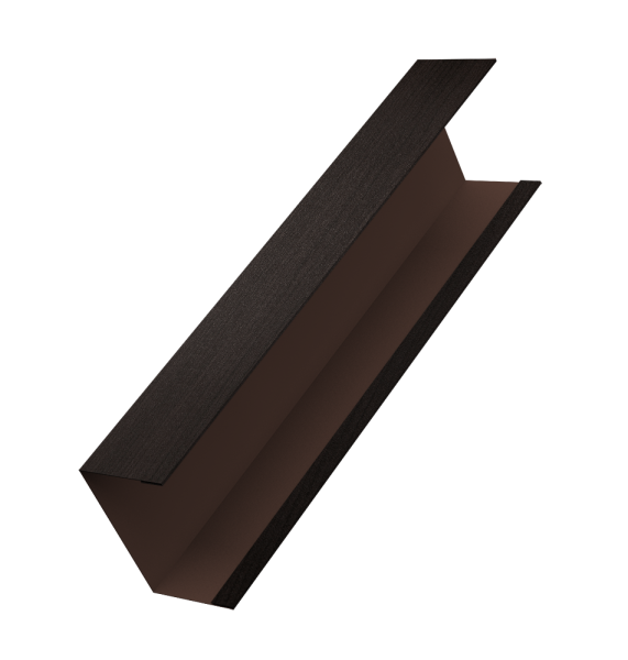 Крышка жалюзи Milan, Tokyo (для калиток, ворот) 0,45 Print Elite Coffee Wood TwinColor (2,5м)