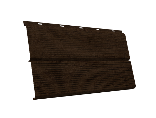 ЭкоБрус 0,345 Gofr 0,45 Print Elite с пленкой Antique Wood TwinColor