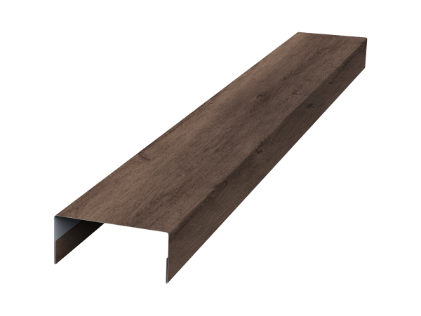 Крышка 30х15 жалюзи Texas 0,45 Print Premium Almond Wood Fresh (2,5м)