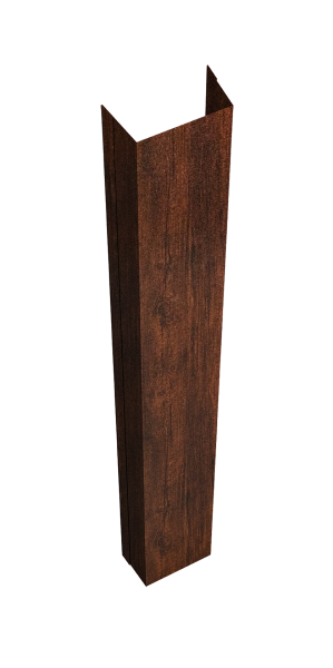 Крепежная планка нижняя Texas 0,45 Print-Double Premium Cherry Wood Dark F (2м)