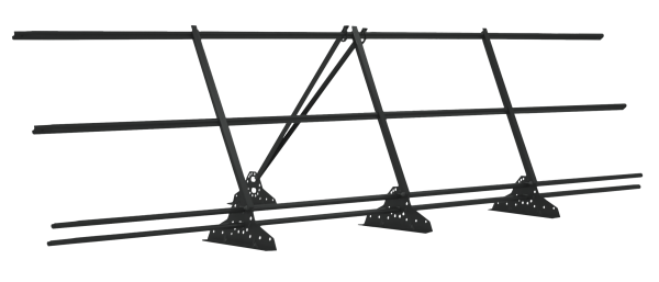 Ограждение кровельное со снегозадержателем на фальц Grand Line 0,9х3м RAL 7016