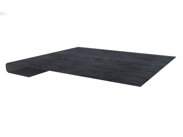 Планка завершающая 0,45 Print Premium Grey Wood TwinColor (2м)