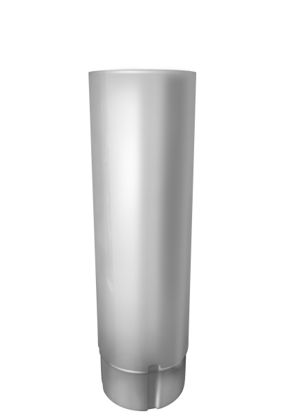 Труба круглая GL PU 100 мм 3 м RAL 9003 сигнальный белый