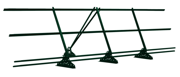 Ограждение кровельное со снегозадержателем Grand Line 0,9х3м RAL 6005