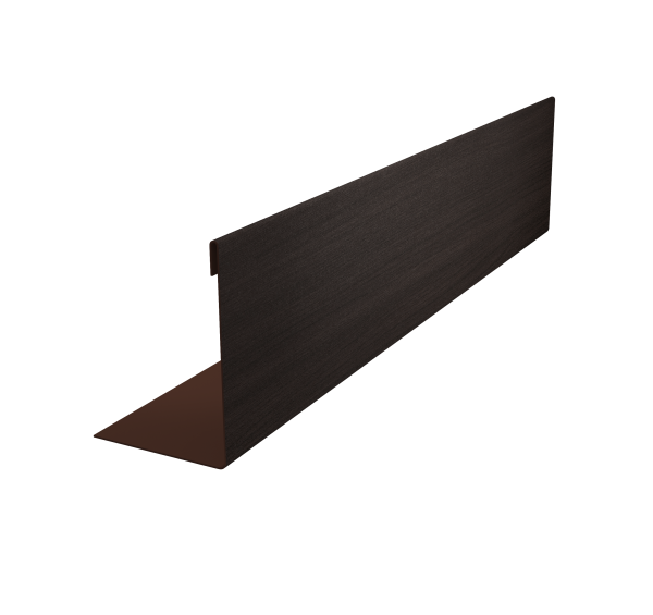 Нащельник 150 Texas 25х35 0,45 Print Elite Coffee Wood TwinColor (L1,8)