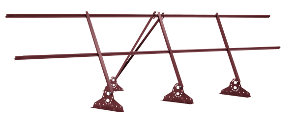 Ограждение кровельное Grand Line 0,9х3 RAL 3005