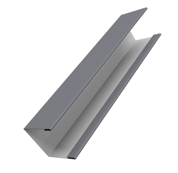 Крышка жалюзи Milan Slim 0,45 Drap RAL 7004 сигнальный серый (3м)