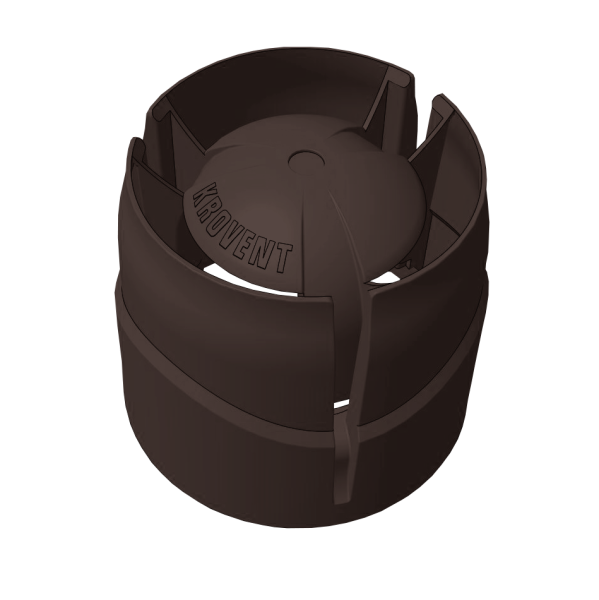 Колпак Krovent Hupcap 110 new коричневый