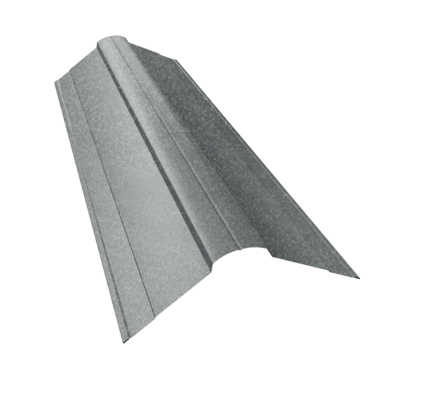 Планка конька фигурного 100x100 0,55 Zn (3м)