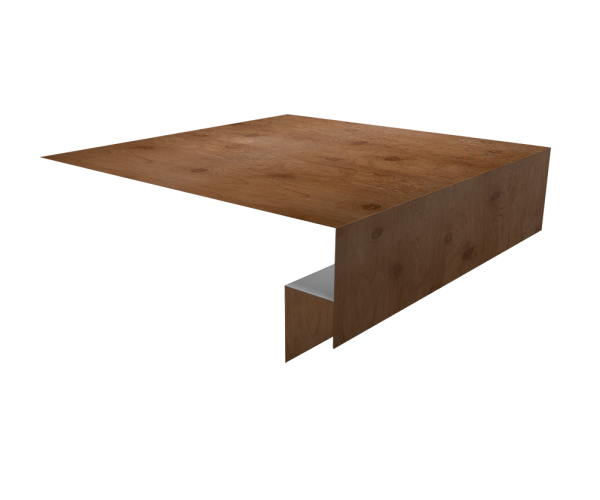 Планка околооконная сложная 200х50х12 (j-фаска) 0,45 Print Premium Pine Wood Fresh (2м)