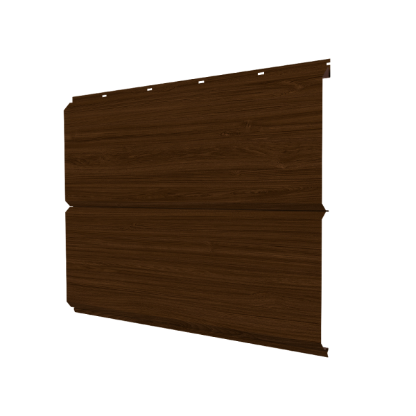 ЭкоБрус new 0,45 Print Elite с пленкой Choco Wood TwinColor
