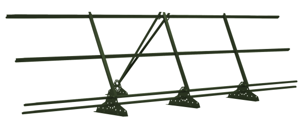 Ограждение кровельное со снегозадержателем на фальц Grand Line 0,9х3м RAL 6020