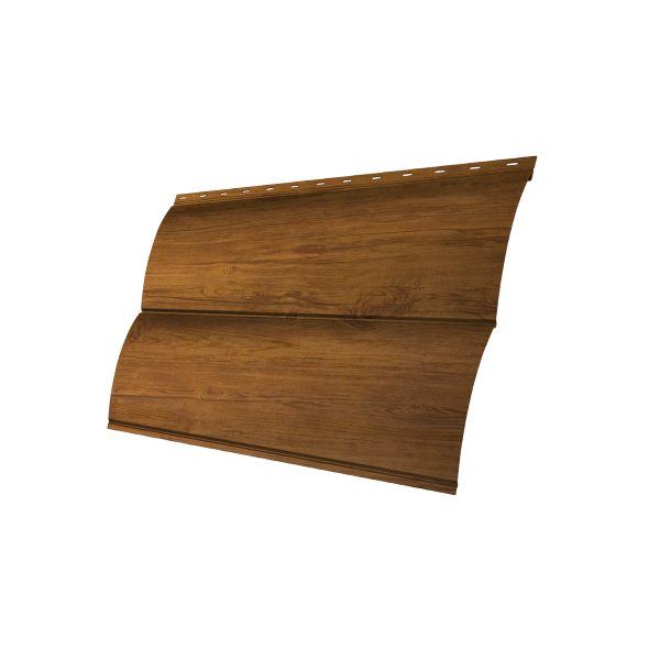 Блок-хаус new Grand Line 0,45 Print Elite с пленкой Golden Wood TwinColor