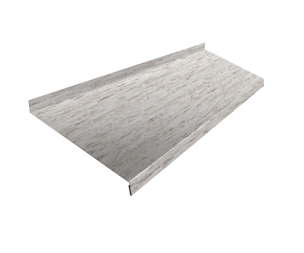Отлив простой 250 0,45 Print Elite Snow Wood TwinColor (3м)