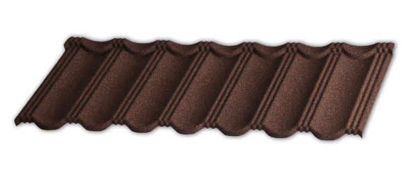 Лист композитной черепицы Gerard Heritage chestnut