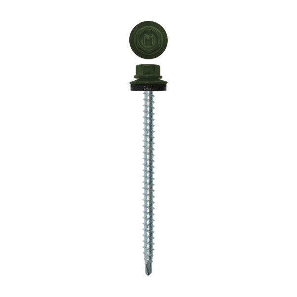 Саморез кровельный Daxmer 4,8х80 (100шт) сверло №1 RR 11