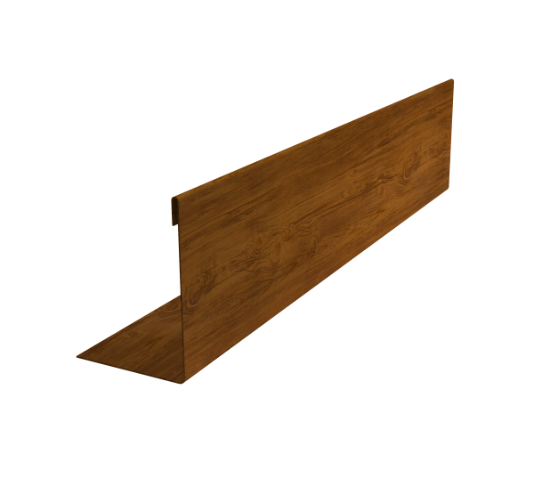 Нащельник 125 Texas 25х35 0,45 Print-double Elite Golden Wood (L1,5)