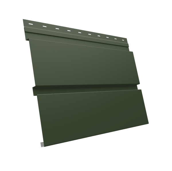 Квадро брус 0,5 Satin Matt TX с пленкой RAL 6020 хромовая зелень