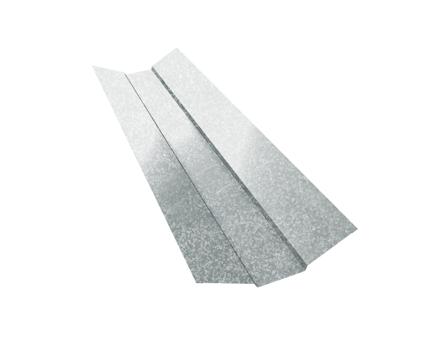 Планка ендовы верхней 95х80х95 0,7 Zn (2м)