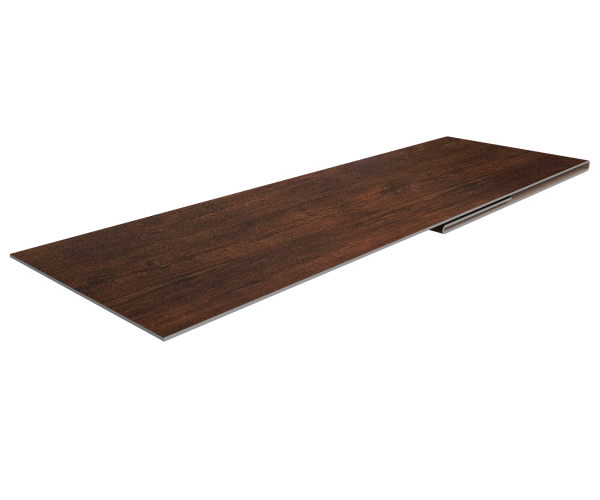Планка финишная 48х25 0,4 Print Premium Cherry Wood Dark FTC (3м)