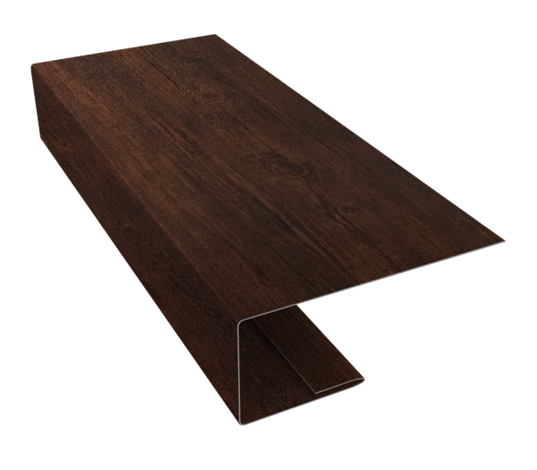 J-Профиль 18мм 0,45 Print-Double Premium Cherry Wood Dark F (2м)