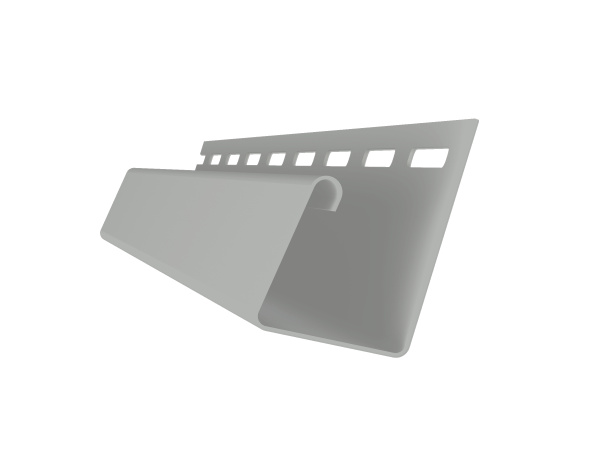 Профиль универсальный J 7/8'' Grand Line Decor Classic серый (3,0м)