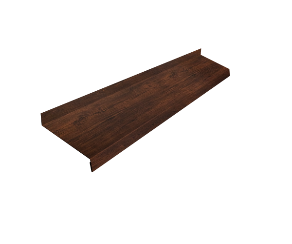 Отлив простой 100 0,45 Print-Double Premium Cherry Wood Dark F (2м)