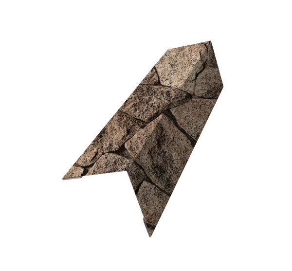 Угол внешний 40х40 0,45 Print Elite King Stone TwinColor (3м)