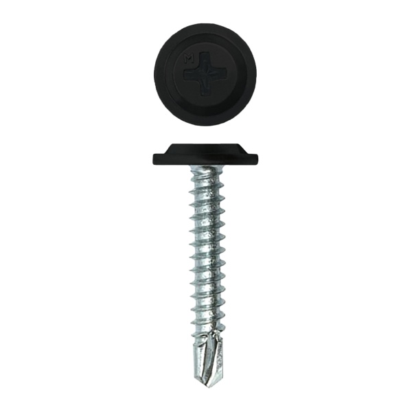 Саморез ПШС Daxmer Pro 4,2х25 (500 шт) шлиц PH2 RAL 9005