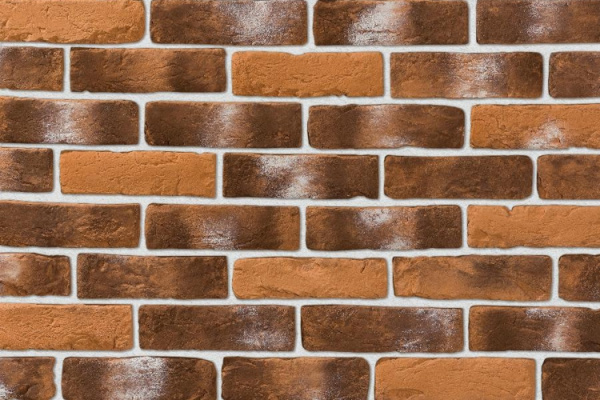 Рядовая плитка Leonardo Stone Орлеан 485 с расшивкой 1,2 см