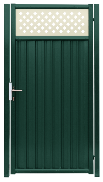 Калитка Estet Plus 2,0х1 RAL 6005/1013