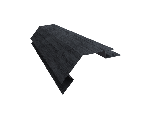 Угол внешний сложный 75х75 135 градусов 0,45 Print Premium Grey Wood TwinColor (3м)