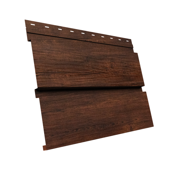 Квадро брус 3D 0,45 Print-Double Premium с пленкой Cherry Wood Dark F