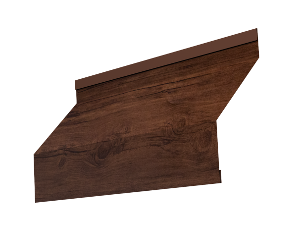 Ламель забора жалюзи Milan 0,45 Print Premium Cherry Wood Fresh TwinColor