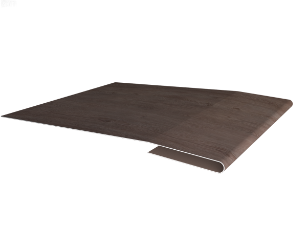 Планка начальная 0,45 Print Elite White Wood TwinColor (3м)
