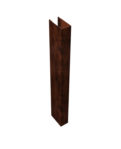 Стойка Texas для калиток и ворот 0,45 Print Elite Cherry Wood TwinColor (3м)