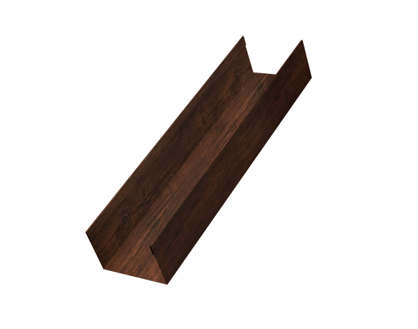 Стойка жалюзи Milan,Tokyo 0,45 Print-Double Premium Cherry Wood Dark F (3м)